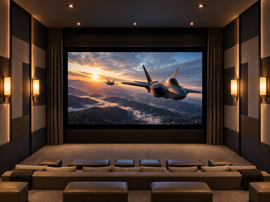 Cinematic home theater