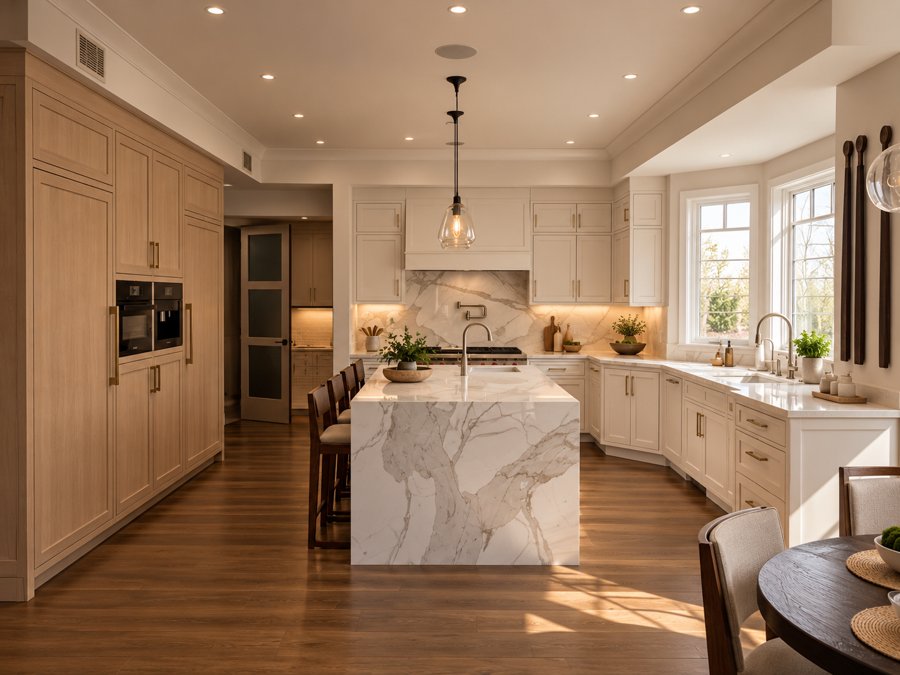 Marble kitchen
